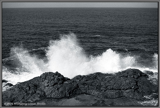 Costa de Rubicon, Brandung